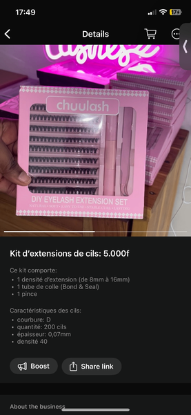 DIY Eyelash Extension Set