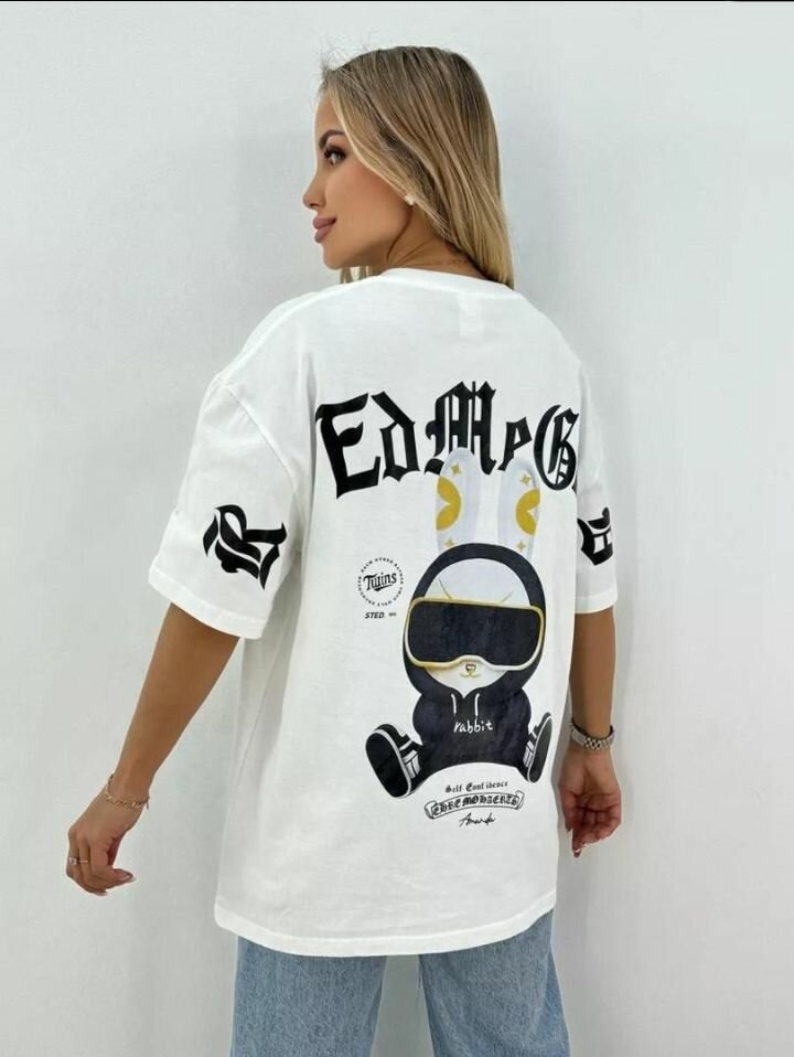 T-shirt graphique unisexe coton