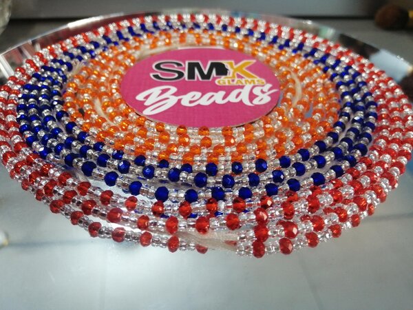 Colorful crystal beads