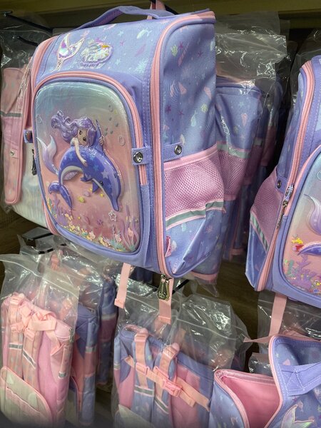 Sac à dos enfant sirène