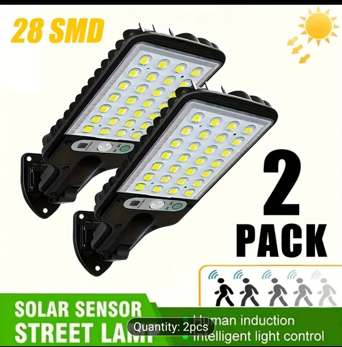 Lampe Solaire LED Extérieure 28 SMD