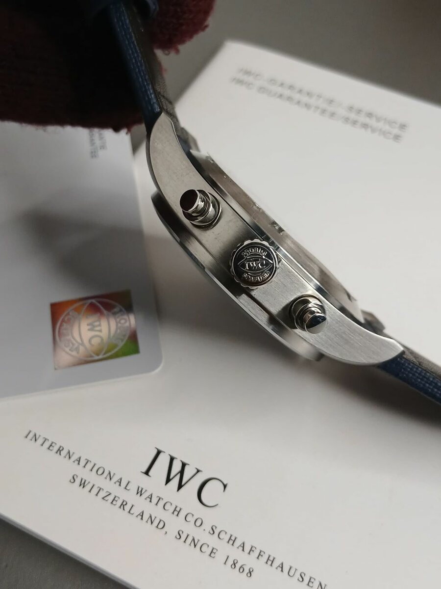 IWC Orange Storm Pilot Watch