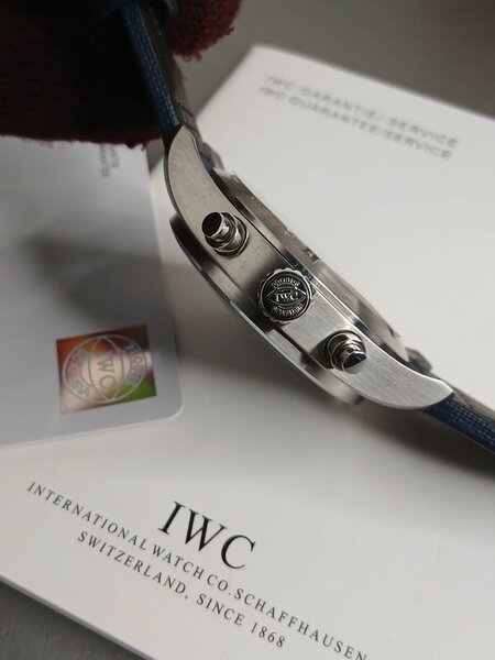 IWC Orange Storm Pilot Watch