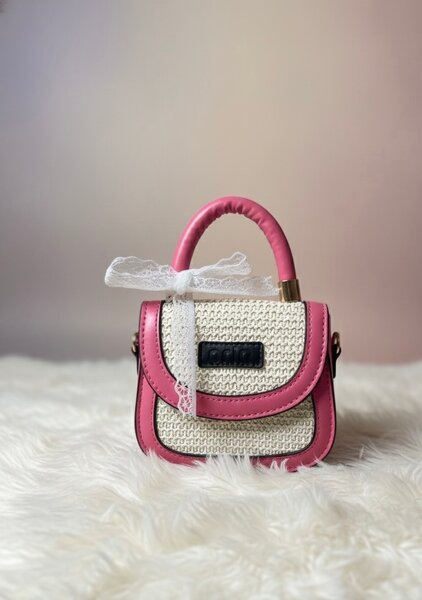 Mini Sac à Main Tressé Élégant