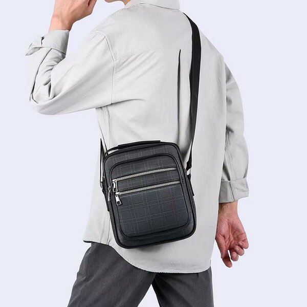 Sac bandoulière homme élégant
