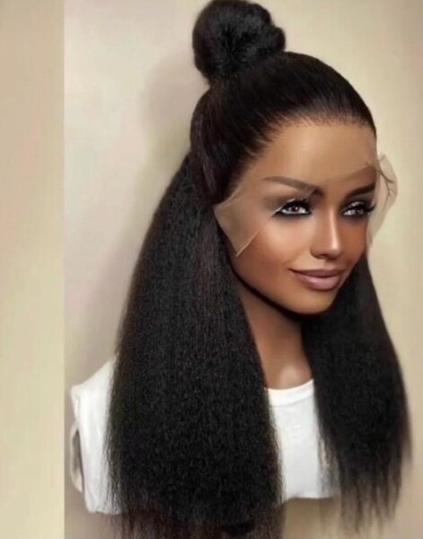 Perruque kinky straight L18