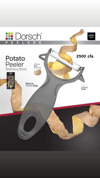 قشارة بطاطس ستانلس ستيل