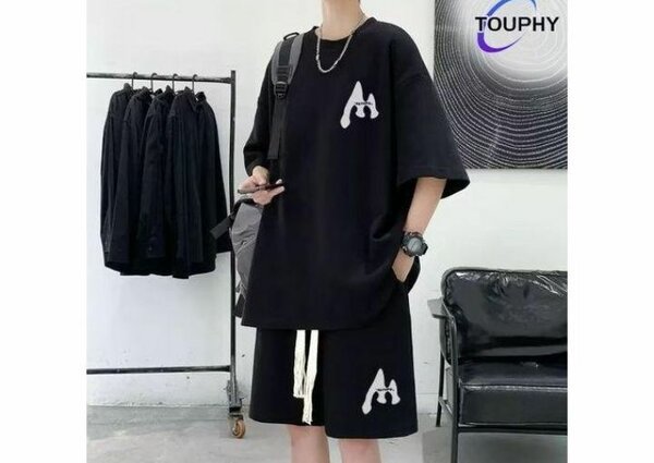 Ensemble T-shirt et Short Noir