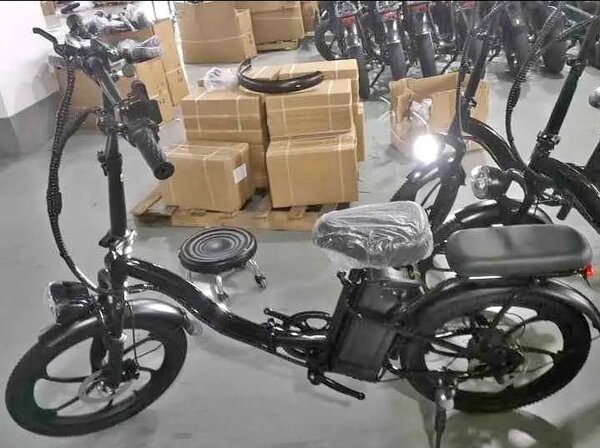 Vélo Électrique Pliable - Noir