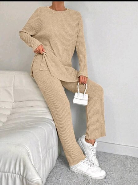 Ensemble décontracté beige