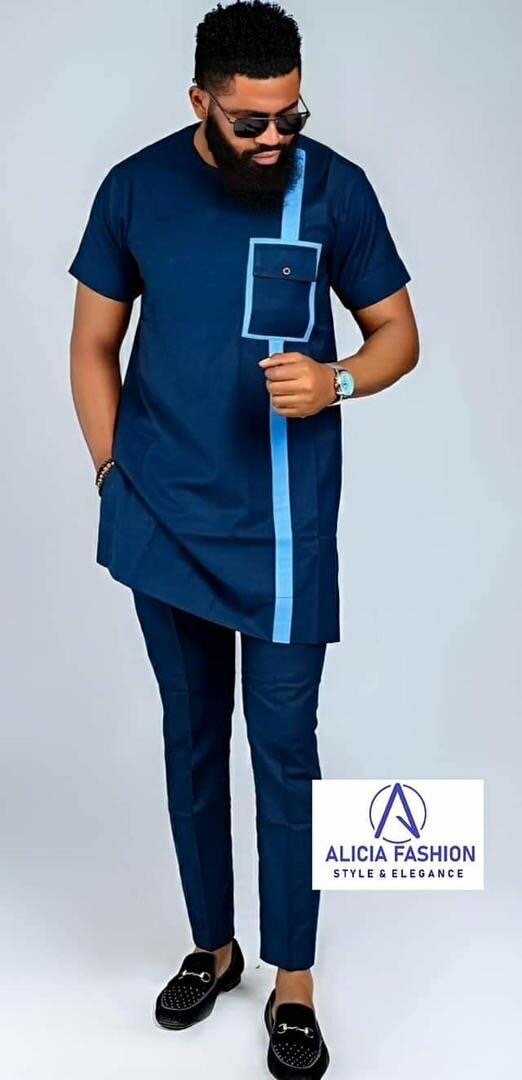 Ensemble africain chic pour homme