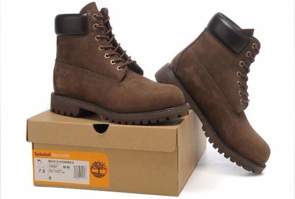 Bottes en cuir pour hommes