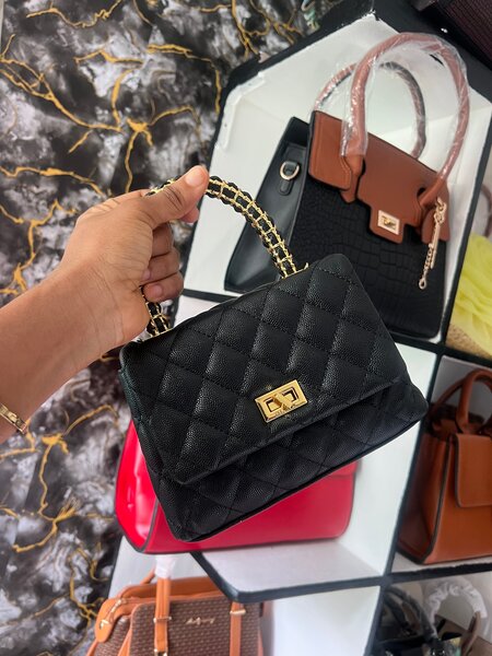 Sac à main matelassé chic