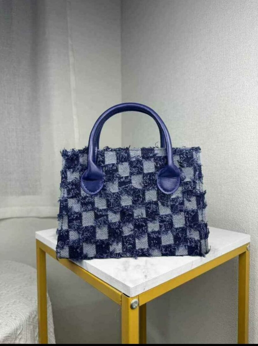 Sac à main en denim élégant