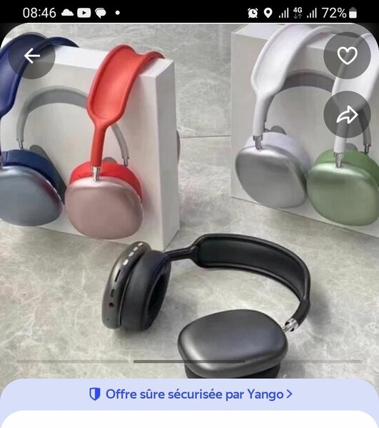 Casque Bluetooth Haute Qualité