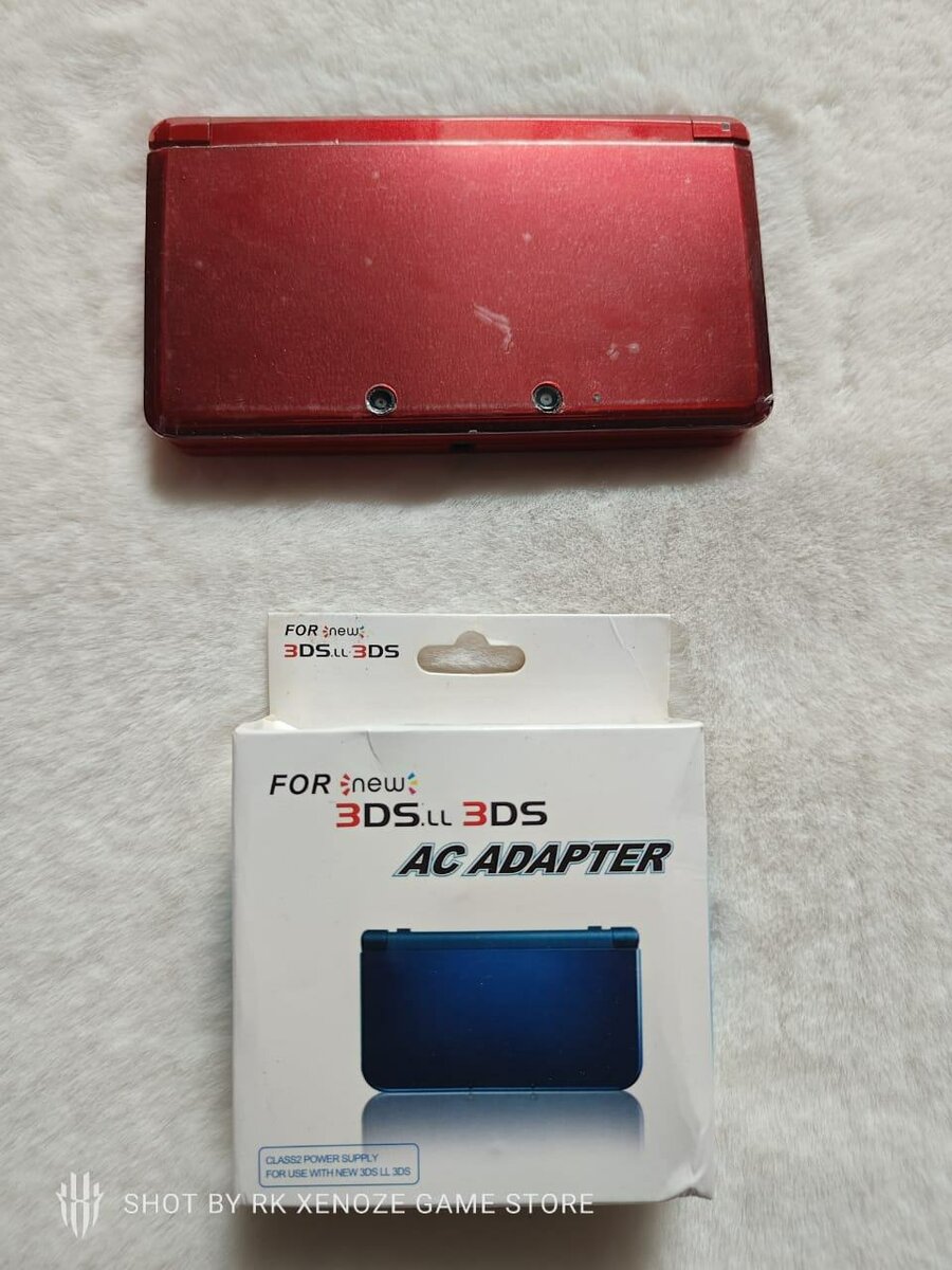 Nintendo 3DS Rouge + jeux