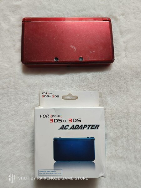 Nintendo 3DS Rouge + jeux