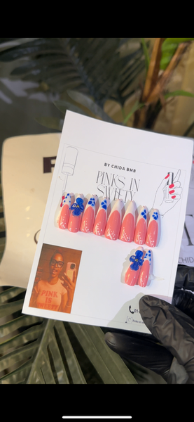 Ongles Prêts à Poser Colorés