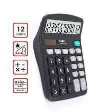 Calculatrice 12 chiffres compacte
