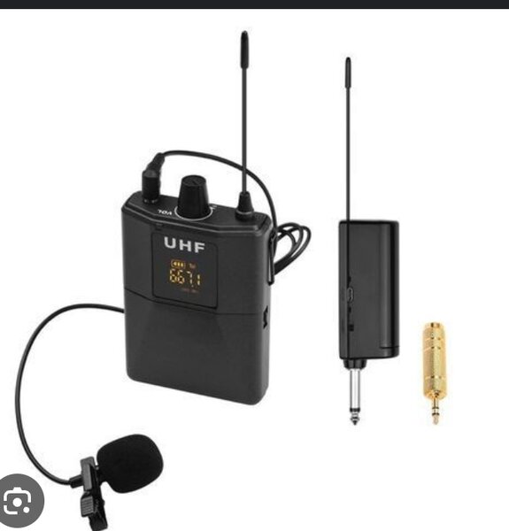 Micro UHF sans fil avec micro