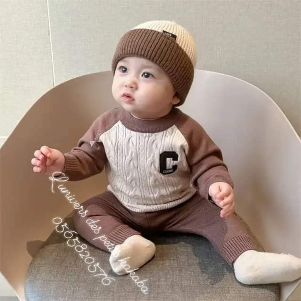 Avec ce temps très glacé,  vient prendre pour toi pour mettre bébé au chaud.  