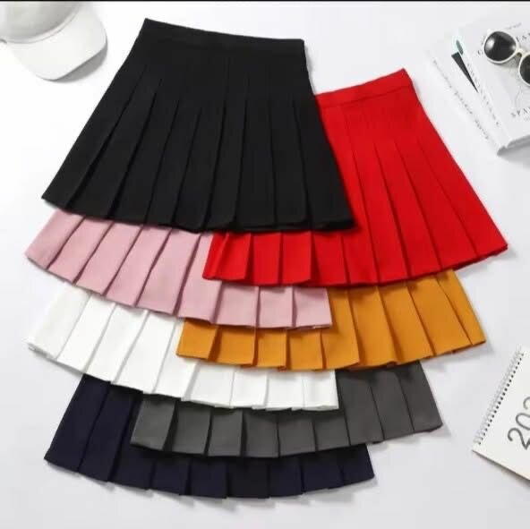 Jupe plissée élégante