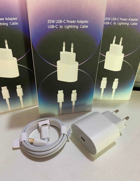 Adaptateur 25W USB-C Lightning