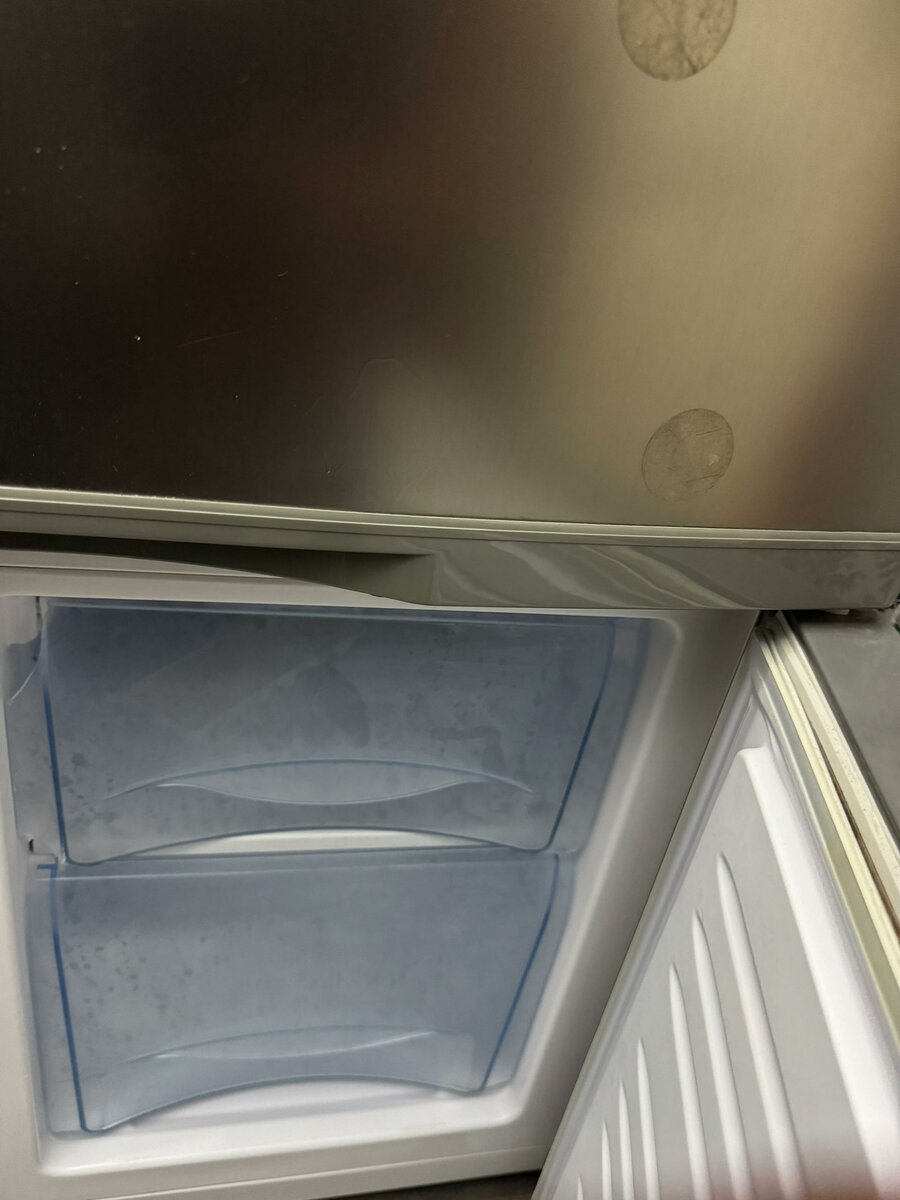 Réfrigérateur inox 2 portes