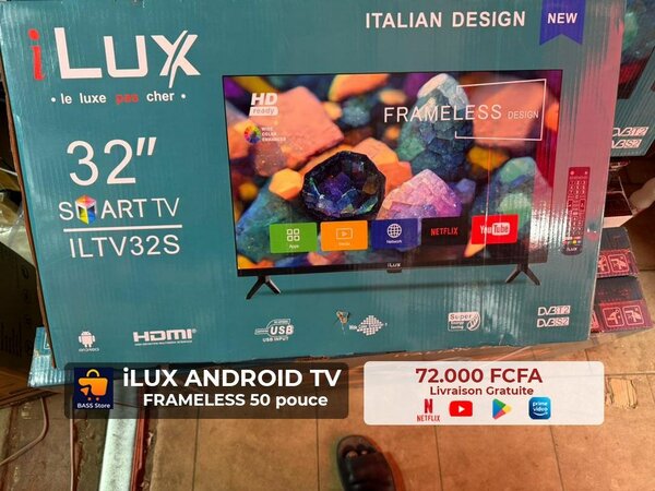 iLUX 32'' Smart TV HD - ILTV32S