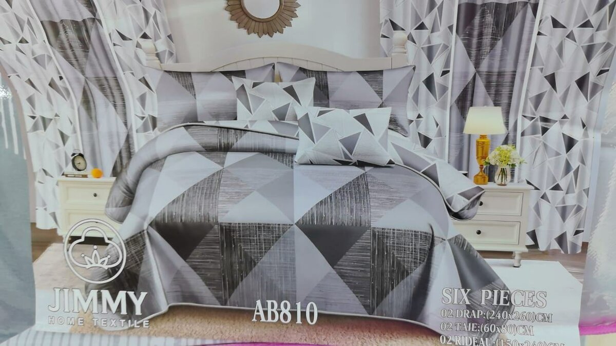 Set de Literie Imprimé Floral