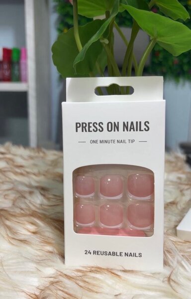 Press on Nails 24 pièces réutilisables