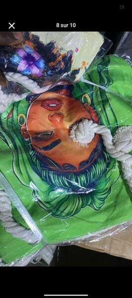 Sac à main en toile artistique