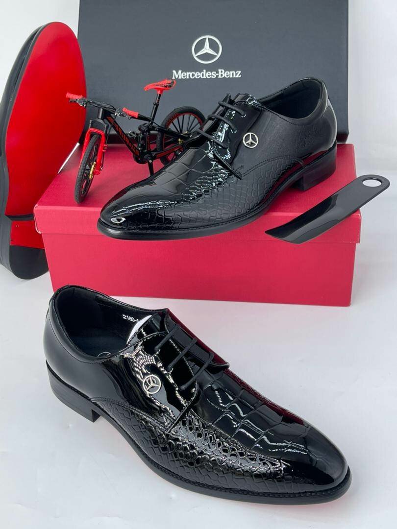 Solid Leather Executive Shoes