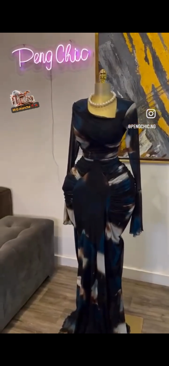 Robe longue élégante femme