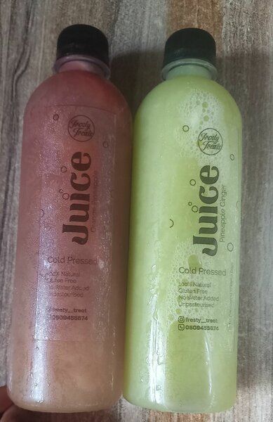 Frosty Treats cold pressed juice