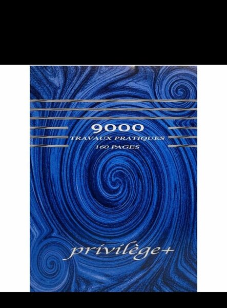 5 Cahiers TP 200p à 9000f