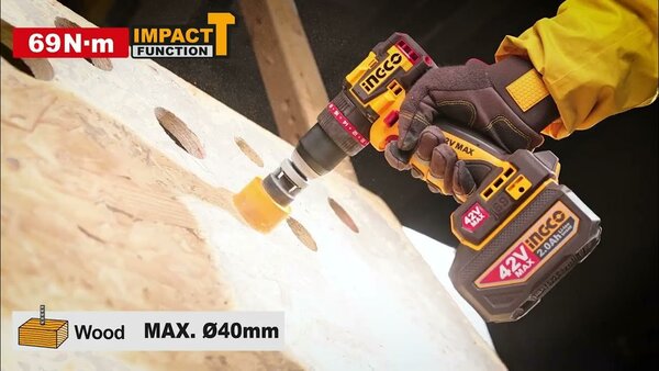 Perceuse Visseuse 42V Ingco