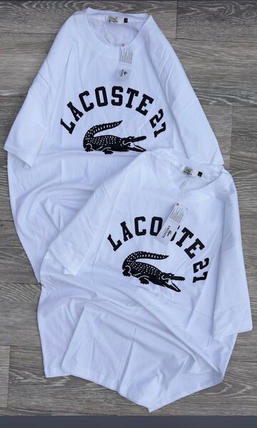 T-shirt Lacoste Blanc Unisexe
