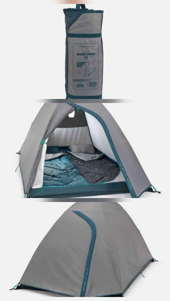 Tente de camping légère 2 personnes