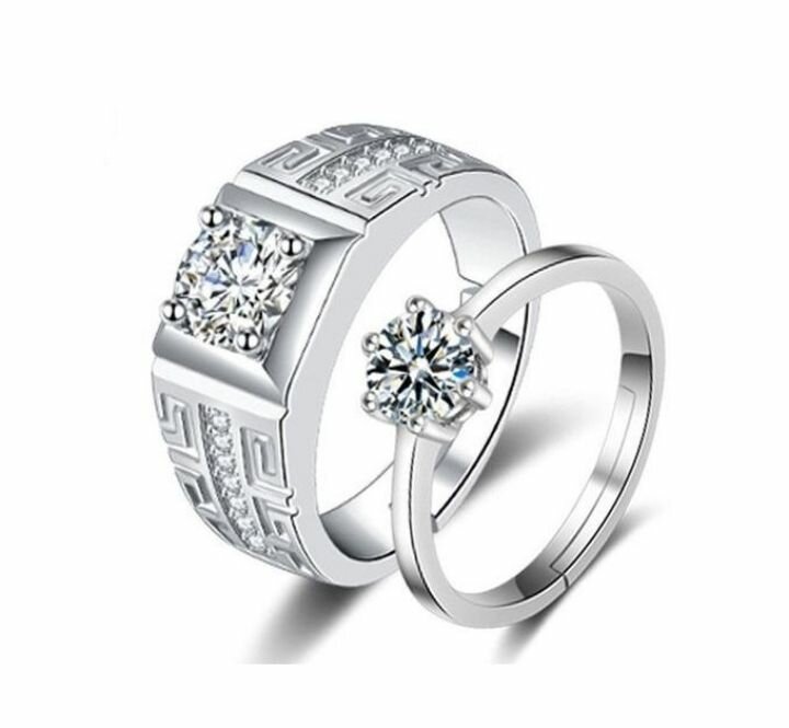 bagues couple stylé