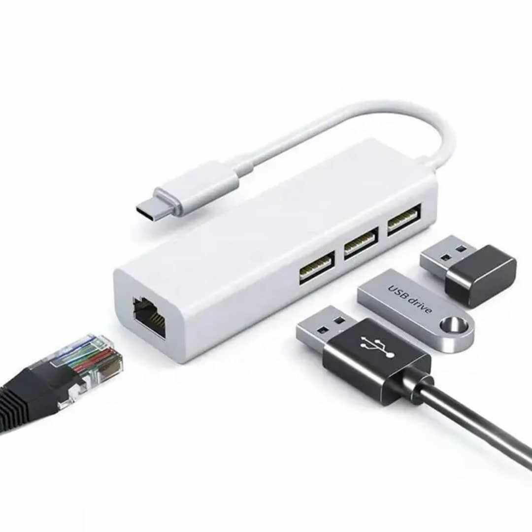 Hub USB 3.0 avec Port Ethernet