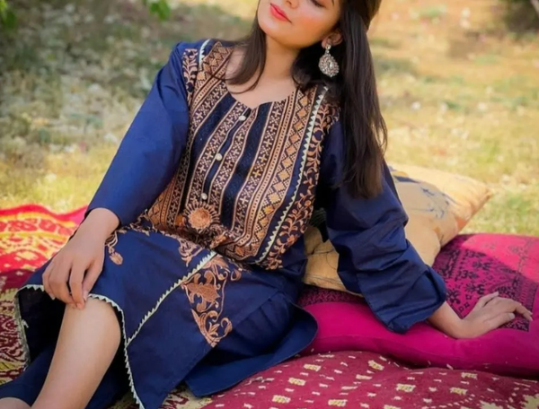 *COTTON EMBROIDERY 2pc*