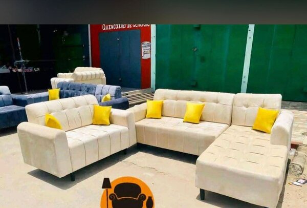 Fauteuils en L 7 places couleur belge