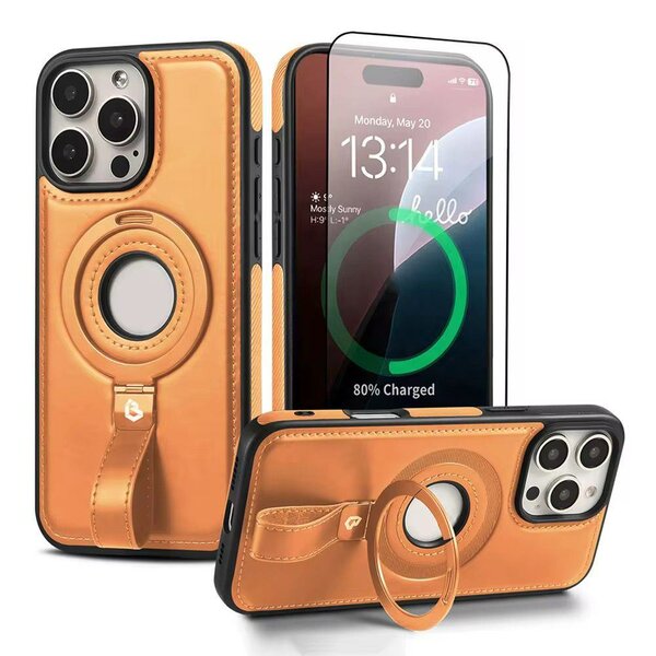 Coque en cuir pour iPhone