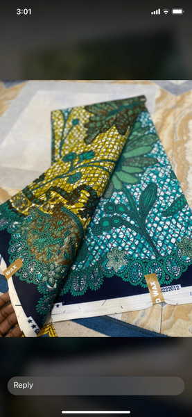 Non fade embellished fabrics