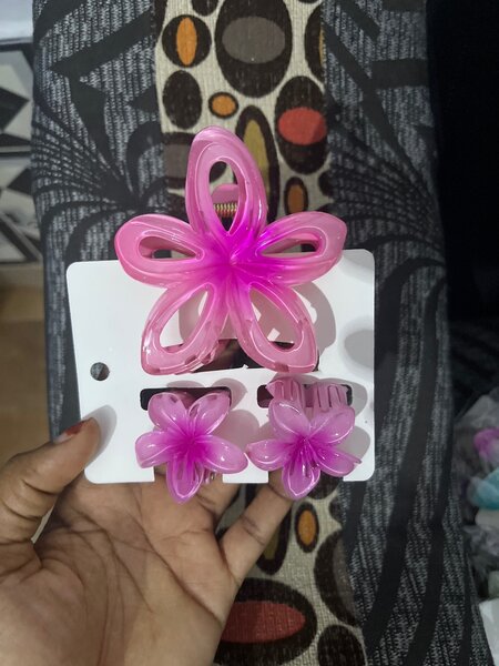 Ensemble de pinces à cheveux fleurs