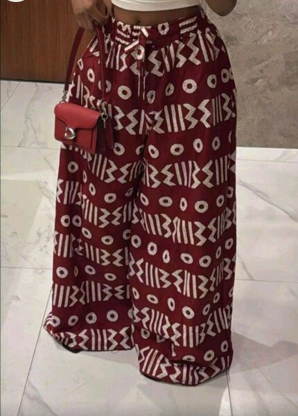Pantalons larges ethniques
