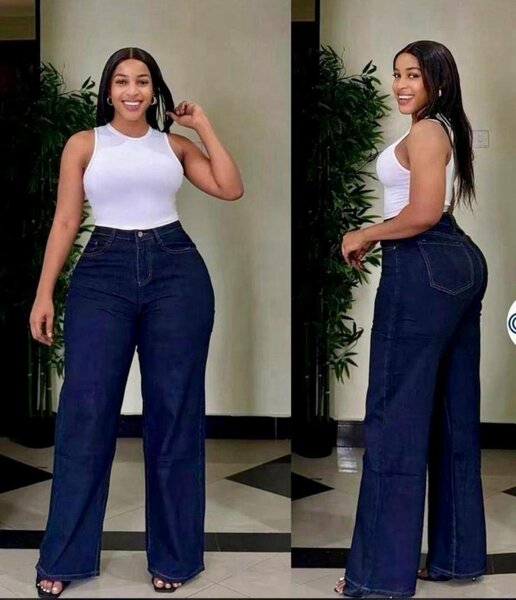 Jean évasé femme élégant