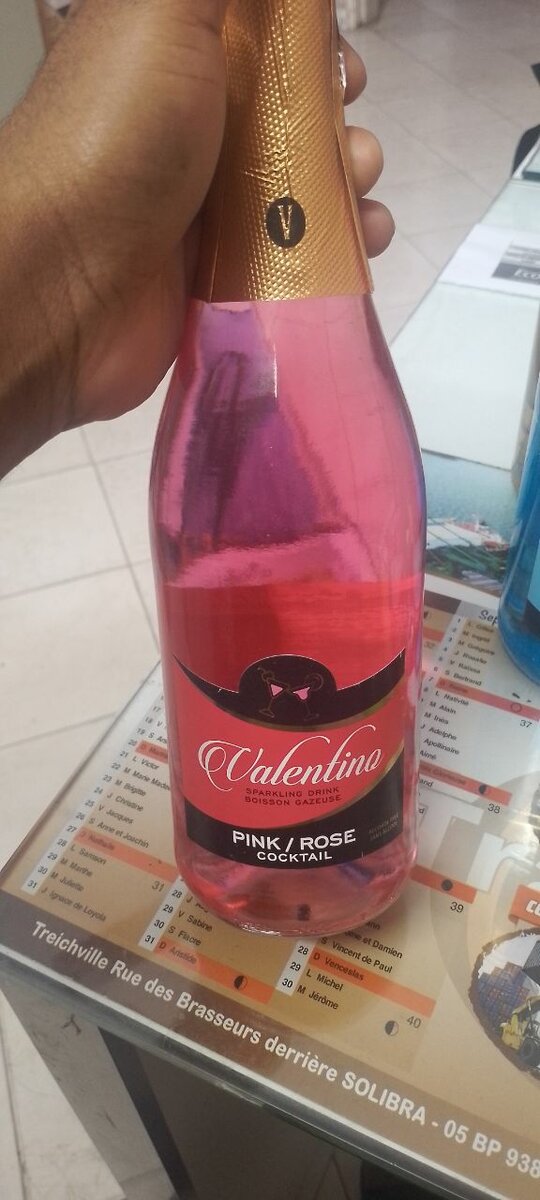 Vin mousseux aromatisé Valentino