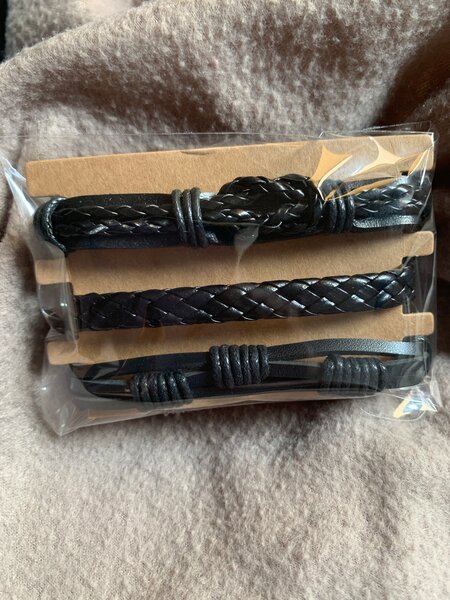 Bracelets en cuir homme